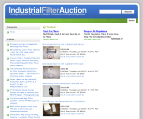 industrialfilterauction.com: Industrial Filter Auction - Filters & Lubricators
Industrial Filter Auction - Filters & Lubricators