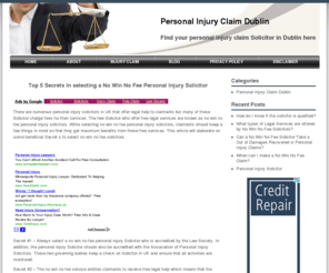 personalinjuryclaimdublin.com: Personal Injury Claim Dublin Choose Your Personal Injury Claim Solicitor in Dublin Here Now!
personalinjuryclaimdublin.com Helps You Find and Choose From 100's of Personal Injury Claim Solicitors in Dublin Located all around Dublin. Choose Your Personal Injury Claim Solicitor in Dublin Now!