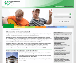jg-gruppe.com: Josefs-Gesellschaft - JG-Gruppe
Die Josefs-Gesellschaft ist Träger von Einrichtungen für Menschen mit Behinderung, Krankenhäusern und Altenheimen.