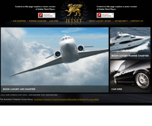 luxuryjetset.com: Sydney Travel - Luxury Jetset : Luxury Air Charters, Marine Charters and Car Hire.
Sydney Travel Hire. The Full Luxury Air, Marine and Limousine Charter Experience at competitive rates. Luxury Sydney Travel. Private Air Charter, Marine Charter and Car Hire