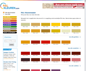 ralkleuren.com: Kleuren zoeken in RAL kleurenwaaier | RAL kleuren .com
Overzicht van alle classic RAL-kleuren, gesorteerd op kleurtint, inclusief kleurcodes en kleurnamen.