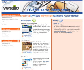 vergilio.eu: Tajfun Digital :: webdesign Třebíč a tvorba www stránek
Internetová řešení, která fungují - tvorba www stránek, webdesign, internetové aplikace