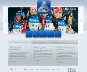 weltcupoberhof.com: Weltcup Oberhof:  STARTSEITE
Weltcup in Oberhof. Finden Sie hier alle Informationen zum Weltcup Biathlon und der Tour de Ski 2011/2012. Erleben Sie die Weltelite der Biathleten und Skilangläufer live in Oberhof. Tickets und Informationen rund um die Weltcups im Biathlon und Langlauf finden Sie hier.