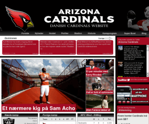 azcardinals.dk: Arizona Cardinals - Danish Arizona Cardinals Website
Dansk side om Arizona Cardinals. Find alt omkring klubben, se video, læs blog og meget meget mere.