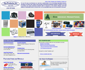 joyproducts.com: Joy Products, Inc.  - Creative Promotional Solutions
Promotional Products, Custom Imprintable Items
