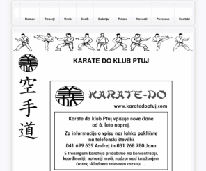 karatedoptuj.com: Karate do klub Ptuj
karate