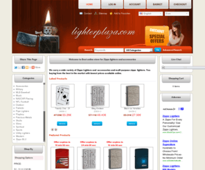 lighterplaza.com: Best online store for Zippo lighters and accessories
Best online store for Zippo lighters and accessories