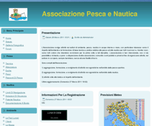 pescaenautica.org: Associazione Pesca e Nautica
Associazione Pesca E Nautica