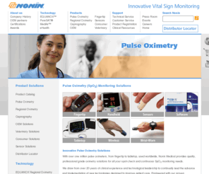 noninoximetry.com: Pulse Oximetry - Nonin Medical - Tabletop & Fingertip Oximeter Sp02 Monitoring Systems
Pulse oximetry Sp02 monitoring solutions from Nonin Medical include tabletop, handheld, wireless, wrist worn and fingertip pulse oximeters, sensors and software.