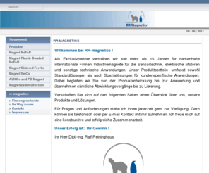 ralf-reininghaus.com: rr-magnetics
Joomla! - dynamische Portal-Engine und Content-Management-System