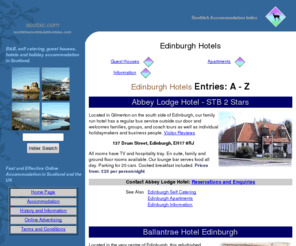 gorevan.co.uk: Edinburgh Hotels - Edinburgh Accommodation Index
Edinburgh Hotels - Edinburgh Accommodation Index