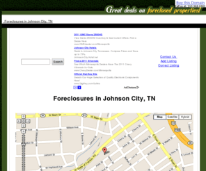 johnsoncitytnforeclosures.com: Johnson City TN Foreclosures
If you would like to find some Johnson City, TN, foreclosures, check out some of the listings we have here.