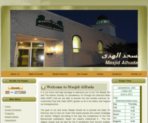 alhudamasjid.com: Welcome to Masjid Alhuda
Masjid Alhuda
