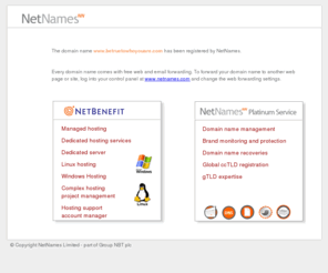 betruetowhoyouare.com: The domain DOMAIN is registered by NetNames
