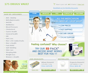 175dv.com: 175 Drugs Vault
175 Drugs Vault   Reliable Online Pharmacy