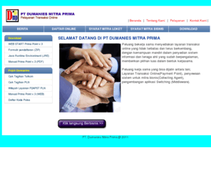 dumanies.co.id: PT DUMANIES MITRA PRIMA
Joomla! - the dynamic portal engine and content management system
