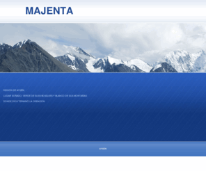 majenta.biz: MAJENTA
 