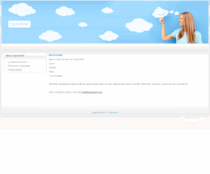 openkwt.com: Bienvenido
OpenKWT Desarrollo de aplicaciones web 3.0