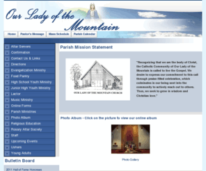 ourladyofthemountain.org: Our Lady of the Mountain >  Home
Our Lady of the Mountain