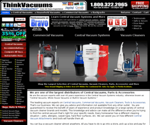 royalcommercialvacuum.com: ThinkVacuums.com: Buy Central Vacuum Systems: NuTone, Electrolux, AirVac, Hayden, Vacuflo, Beam: Accessories, Motors, Parts and More.
Learn about central vacuums, commercial vacuums, upright vacuum cleaners, canister vacuums, backpack vacuums and more.  Shop central vacuum parts and accessories.