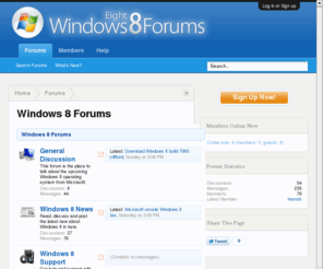 win8forum.com: Windows 8 Forums
Forum software by XenForo