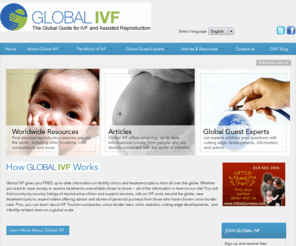 globalivf.com: IVF Solutions, Assisted Reproduction, In-vitro Fertilization, Global IVF Solutions
Global IVF.com gives you up-to-date information on reproductive clinics, costs, treatments, laws, policies, statistics and cutting edge developments services