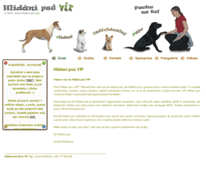 hlidani-psu.eu: Hlídání psů VIP
Hlídání psů s garantovanou osobní celodenní péčí.