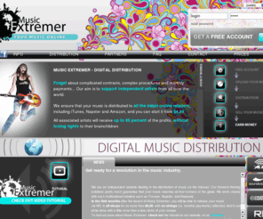 musicextremer.com: Music Extremer - digital distribution,
Music Extremer - music digital distribution