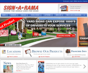 signarama-roseville.com: Design a Sign | Vinyl Banners | Custom Signs | Decals | Vinyl Graphics - ShopSignARama.com
shopSIGNARAMA offers custom signs, yard signs, vinyl graphics, vinyl banners, decals, vinyl lettering, trade show displays, banner stands and more for all your signage needs.    