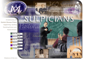 sulpicians.org: Welcome to the Sulpicians
Welcome to the Sulpicians, A Community of Diocesan Priests Supporting, Guiding, Teaching Priests and Future Priests. 