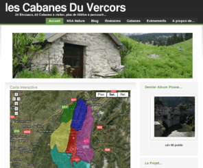 cabanesduvercors.com: Home - les Cabanes Du Vercors
