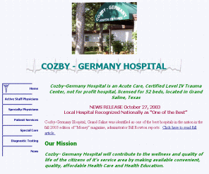 Cozby Germany Hospital