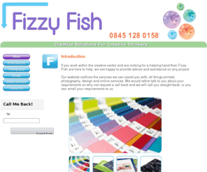 fizzy-fish.net: Welcome To Fizzy Fish
Fizzy Fish Print and design solutions covering Birmingham, west midlands and surrounding area's