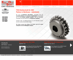 foddis.org: FSD Drehtechnik | CNC-Drehen, CNC-Bohren, CNC-Fäsen, CNC-Biegen, CNC-Sägen | Ulm, Neu-Ulm, Illertissen, Memmingen, Ehingen, Biberach, Augsbrug etc.
FSD Drehtechnik