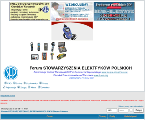 forumsep.com: Forum STOWARZYSZENIA ELEKTRYKÓW POLSKICH :: Strona Główna
Forum Stowarzyszenia Elektryków Polskich