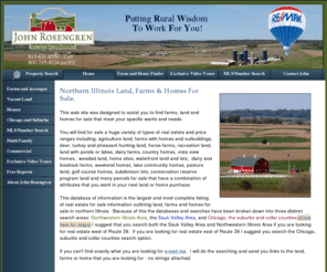 north-illinois-farms.com: Northern Illinois Land, Farms & Homes For Sale
Search three huge databases of land, farms and homes for sale in northwest Illinois, the Sauk Valley Area, Chicago and the suburbs.