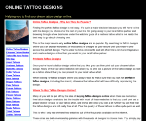 online-tattoo-designs.com: - Online Tattoo Designs
Here you will find information about online tattoo designs, printable tattoo designs, and where you can buy tattoo designs online.