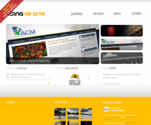usinadearte.net: Usina de Arte - Web marketing, Estratégias, Promoção On-line, Design e Desenvolvimento para Internet
Usina de Arte - Agência de Internet