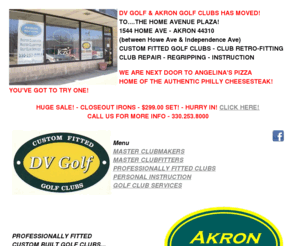 akrongolfclubs.com: DV Golf and Akron Golf Clubs Online - Featuring KZG Professionally Fitted Golf Clubs
