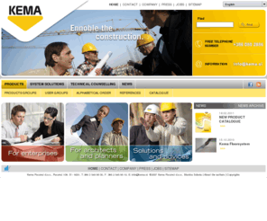 kemaflex.info: Home - Kema, building materials
...