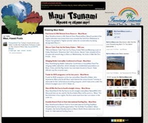 mauitsunami.com: MauiTsunami: Waves of Island Info
