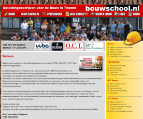 bouwschool.nl: Bouwschool | Opleidingen voor de bouw | Opleidingsbedrijf Bouw
Wil je verder in de bouw? Vertrouw dan op de Twentse bouwscholen voor een vliegende start. Bij ons krijg je èn vanaf de eerste dag een goed loon èn je krijgt een opleiding.
