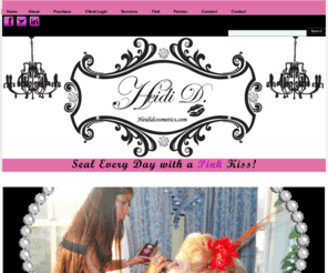 heididcosmetics.com: Heidi D. Cosmetics - Home
We are a specialty couture cosmetic line.  We design and very carefully select the ingedients and packaging that goes into our products.  Our goal is to show women that you can be glamourus every day even if you only have a few minutes to spare.   Our outlook on Beauty is to be unique, Why use the same products everyone else is using?  Fashion is Art, Makeup is Art, Use your imagination! You don\'t need an excuse to look beautiful!  Whether you are a student, mother, full/part time job, retired, .................... WE WANT YOU TO BE FABULOUS! 