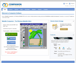 learndnn.com: Companion Software - Edit Windows Metafiles (WMF, EMF) | DotNetNuke website development
Companion Software is the developer of Metafile Companion, a Windows metafile editor. We also offer DotNetNuke website development services.