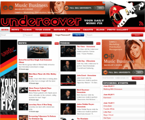 undercover.net.au: Undercover - Your Daily Music Fix
Australia's number one music news and entertainment site - undercover.fm: Music news, entertainment, music videos, artist interviews.