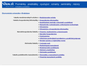 viem.sk: Viem.sk : od študentov pre študentov
