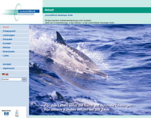 commitwork.com: Commitwork - CommitWork GmbH
Seit 1997 realisiert CommitWork Individualsoftware für namhafte Firmen auf Hochverfügbarkeitsrechnern der HP-NonStop Familie (aka Tandem).