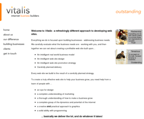 facilitating.co.uk: Vitalis and Net with the best
Vitalis provide complete web support research design planning and promotion from Richard Maddrell.