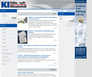 kiportal.com: KI
Portal der Fachzeitschrift Ki Luft- und Kältetechnik Inhalt: Fachartikel, Produktberichte, Firmendatenbank, News und Termine rund um Kälte-, Klima- und Lüftungstechnik