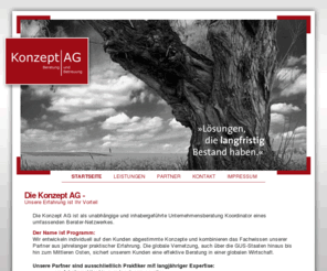 konzept-ag.com: Konzept AG
Konzept AG - unabhängige Unternehmsberatung